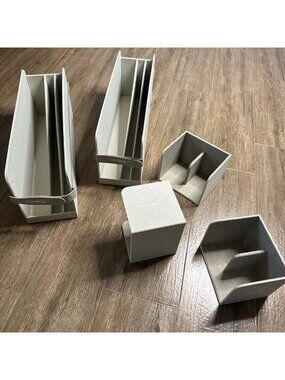 Caraway Storage Organizers Set Magnetic Kitchen Cupboard Cabinet Dividers